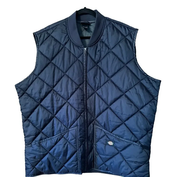 Dickies Other - Dickies mens vest 2XLT navy quilted puffer